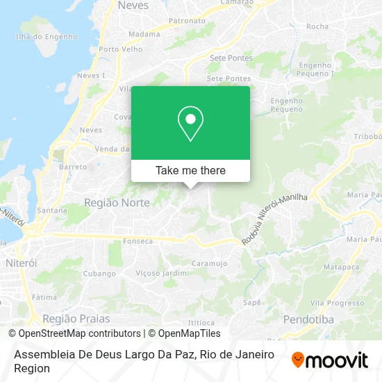 Assembleia De Deus Largo Da Paz map