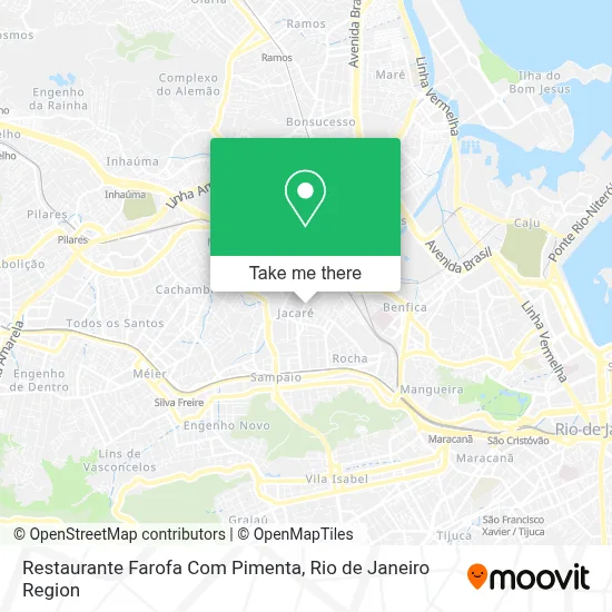 Restaurante Farofa Com Pimenta map