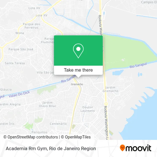 Academia Rm Gym map