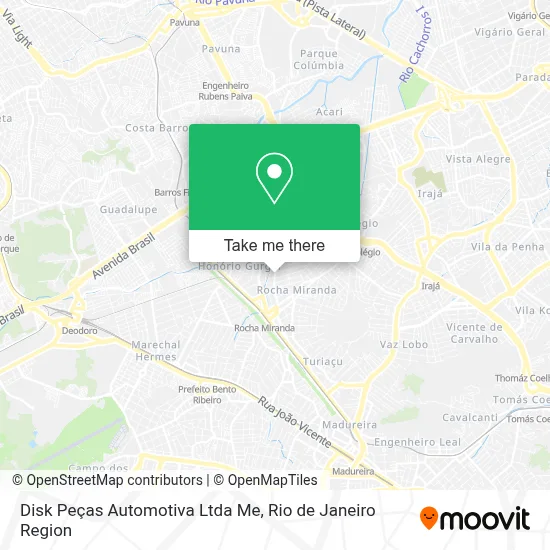 Disk Peças Automotiva Ltda Me map