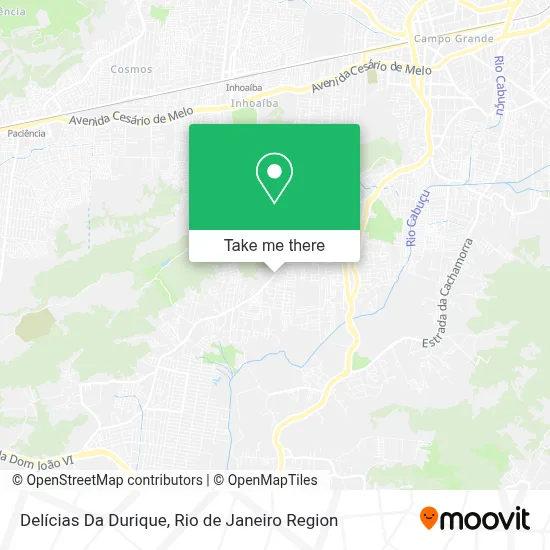 Delícias Da Durique map