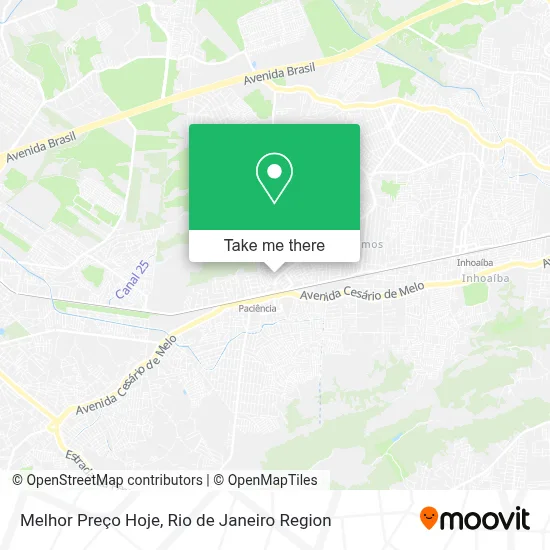 Melhor Preço Hoje map