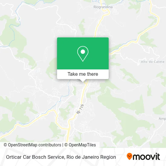 Orticar Car Bosch Service map