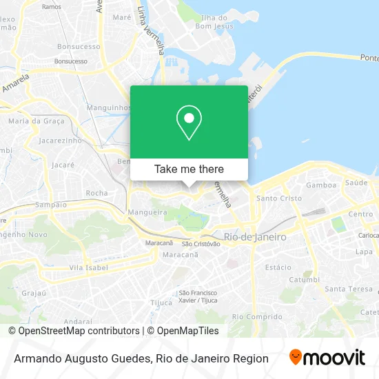 Armando Augusto Guedes map
