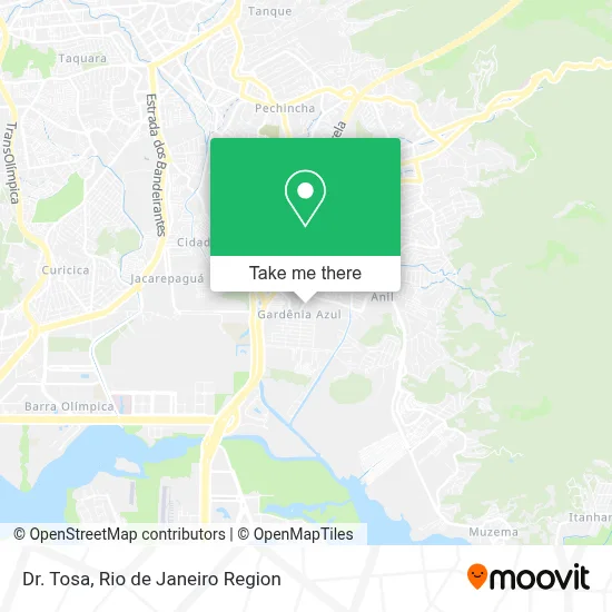 Dr. Tosa map