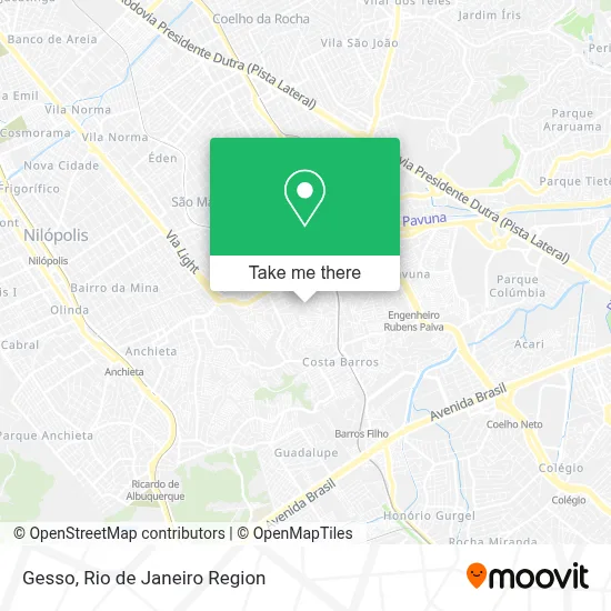 Gesso map