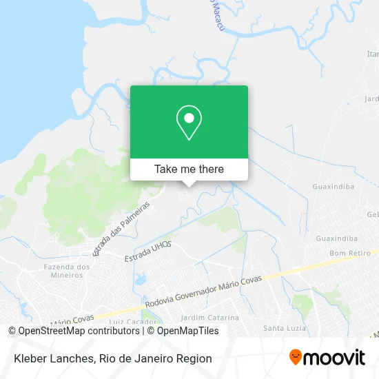 Kleber Lanches map