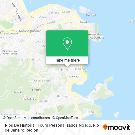 Rios De História | Tours Personalizados No Rio map