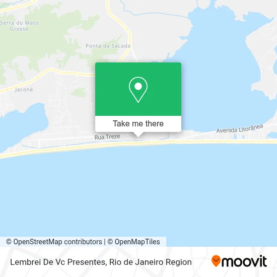 Lembrei De Vc Presentes map