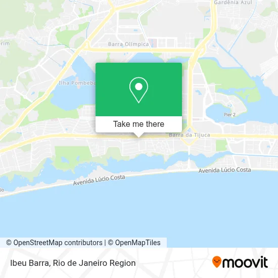 Ibeu Barra map