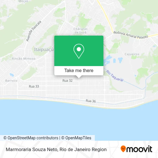 Marmoraria Souza Neto map