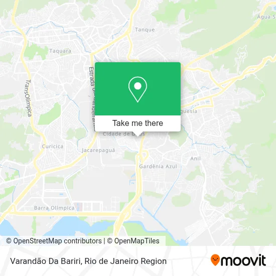 Varandão Da Bariri map