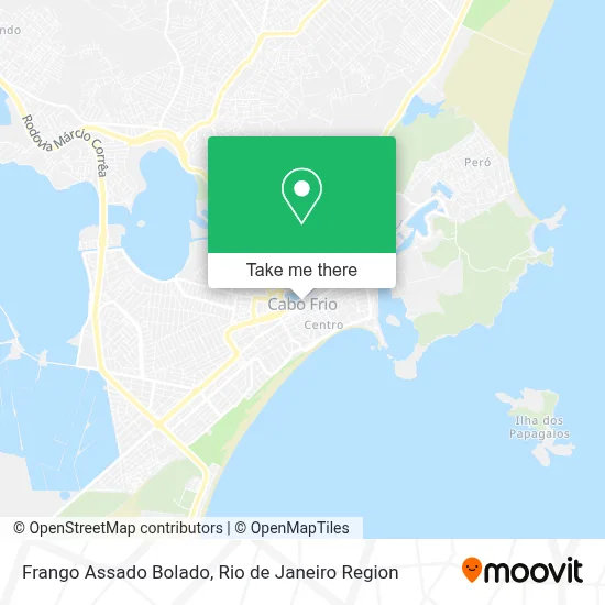 Frango Assado Bolado map