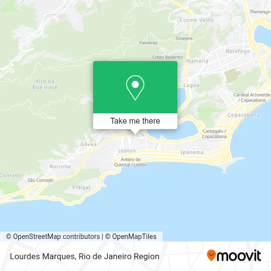Lourdes Marques map