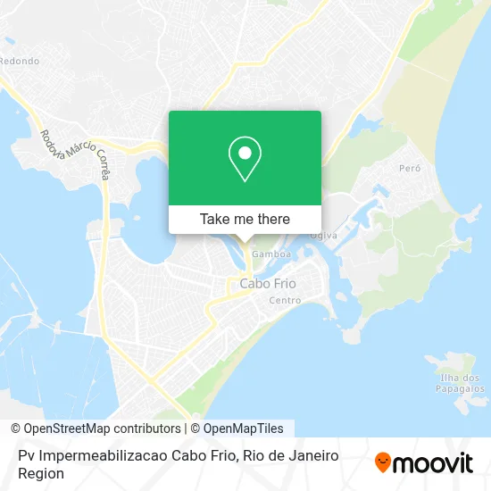 Pv Impermeabilizacao Cabo Frio map