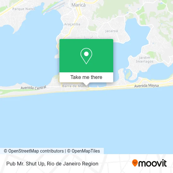 Pub Mr. Shut Up map