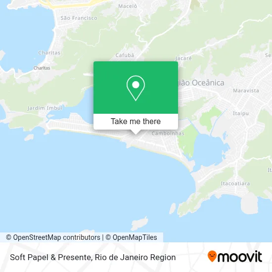 Soft Papel & Presente map