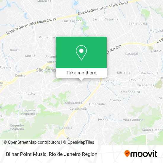 Bilhar Point Music map