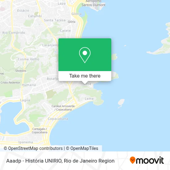 Aaadp - História UNIRIO map