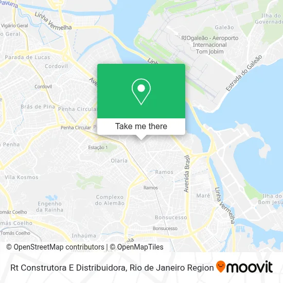 Rt Construtora E Distribuidora map
