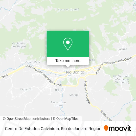 Centro De Estudos Calvinista map