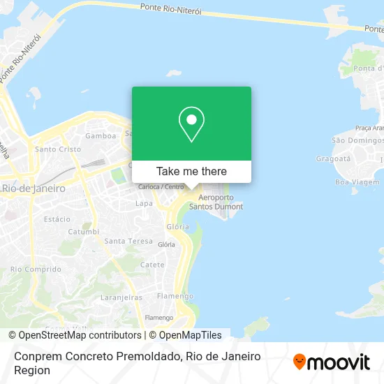 Conprem Concreto Premoldado map