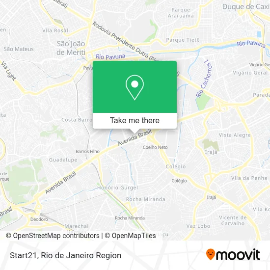 Start21 map