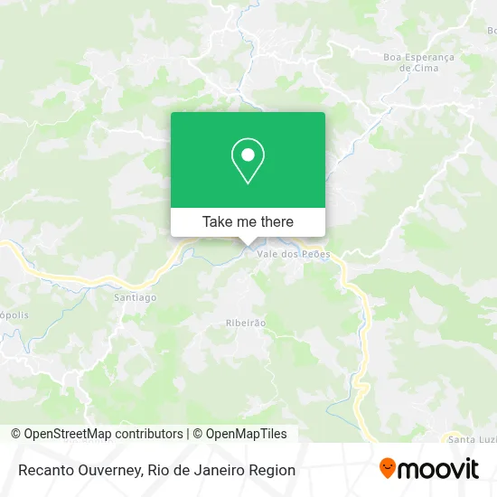 Recanto Ouverney map