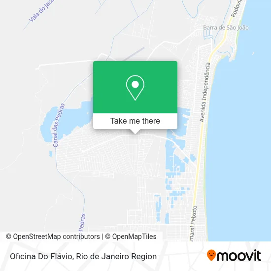 Oficina Do Flávio map