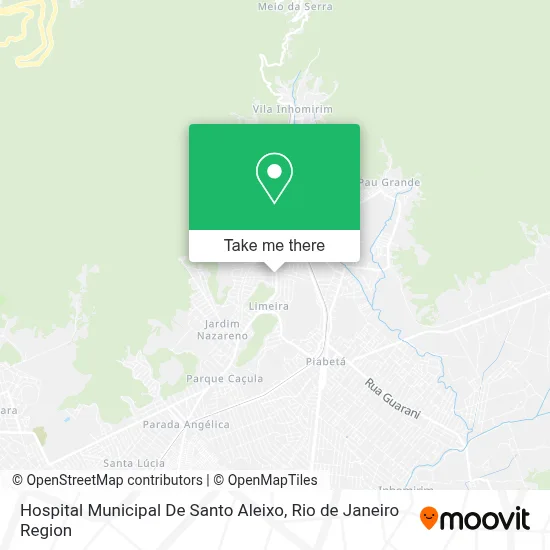 Hospital Municipal De Santo Aleixo map