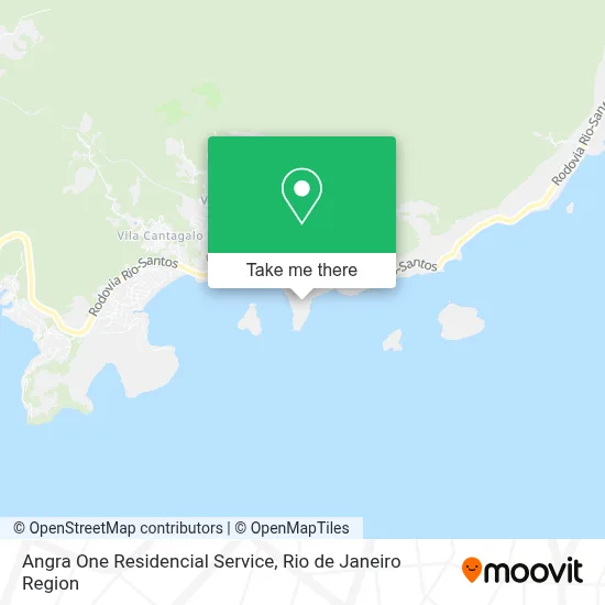 Angra One Residencial Service map