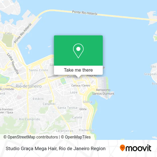 Studio Graça Mega Hair map