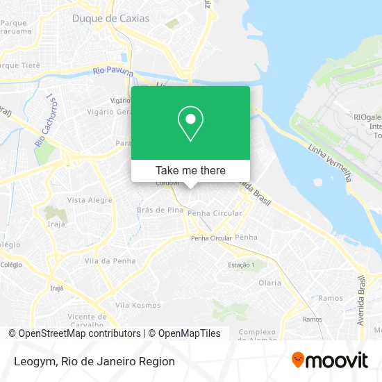 Leogym map