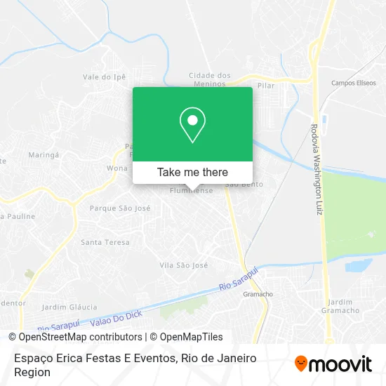 Espaço Erica Festas E Eventos map
