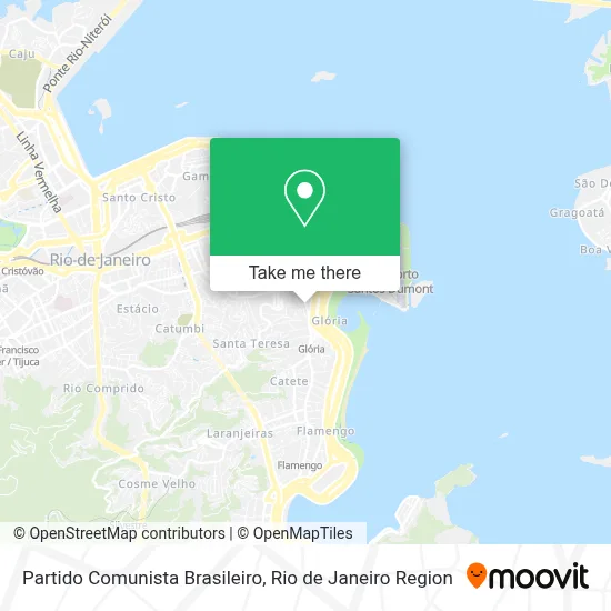 Partido Comunista Brasileiro map