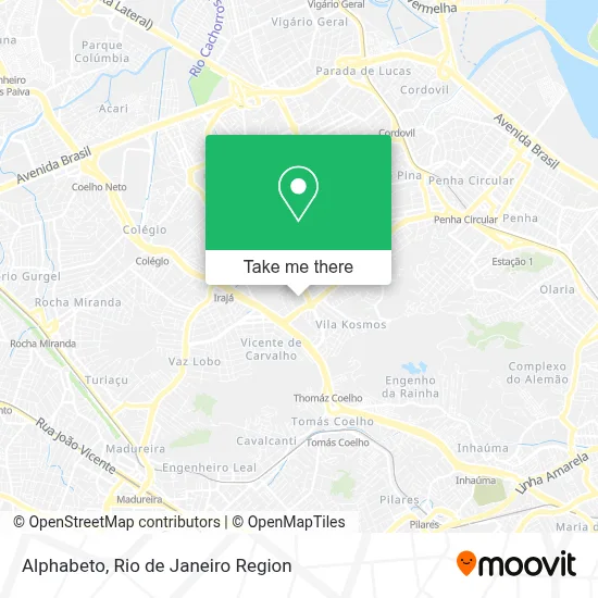 Alphabeto map