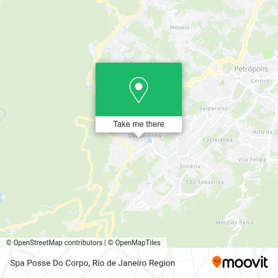 Spa Posse Do Corpo map