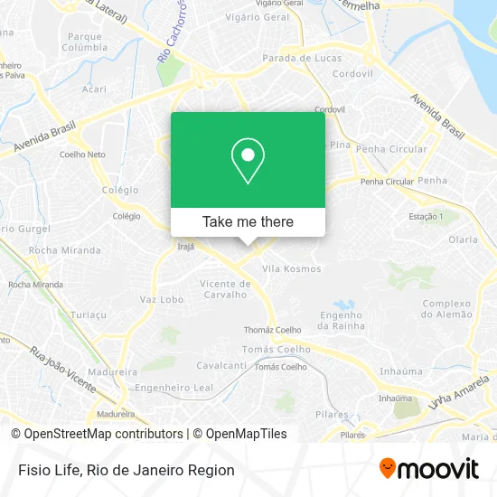 Fisio Life map