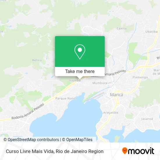 Curso Livre Mais Vida map