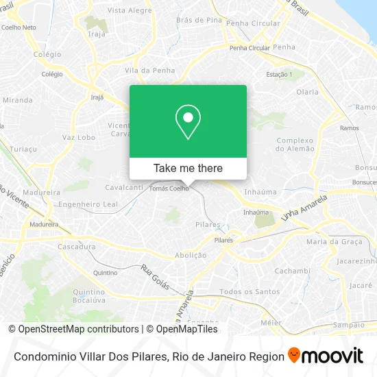 Condominio Villar Dos Pilares map