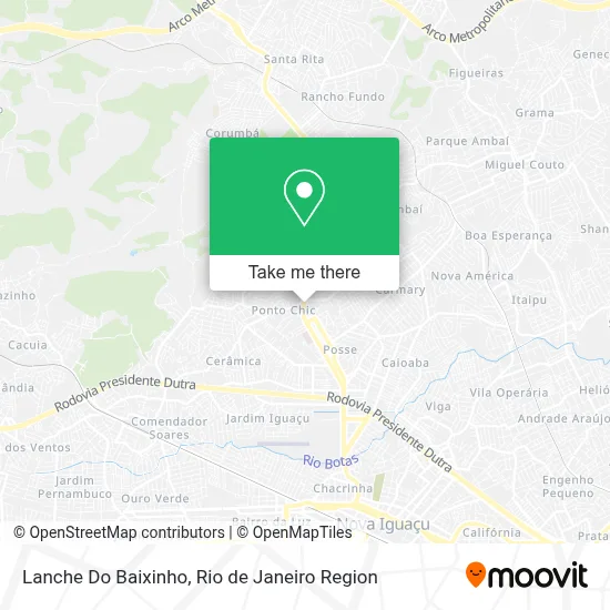 Lanche Do Baixinho map