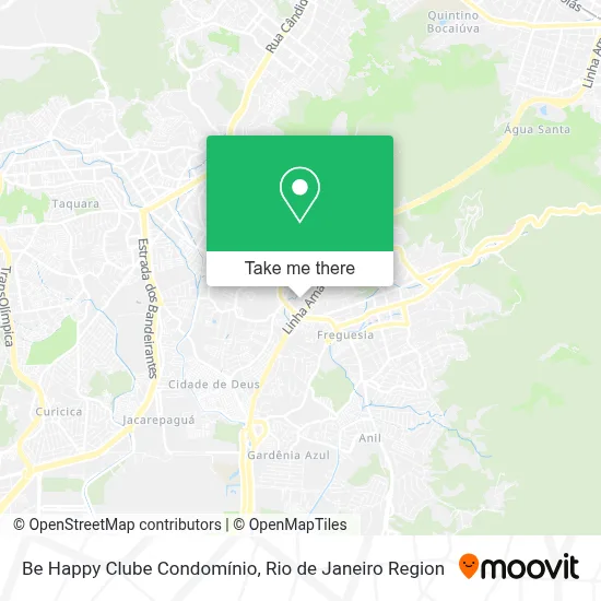 Be Happy Clube Condomínio map