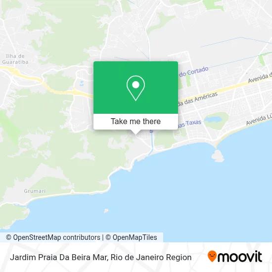 Jardim Praia Da Beira Mar map