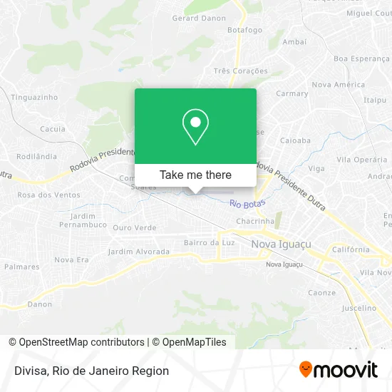 Divisa map
