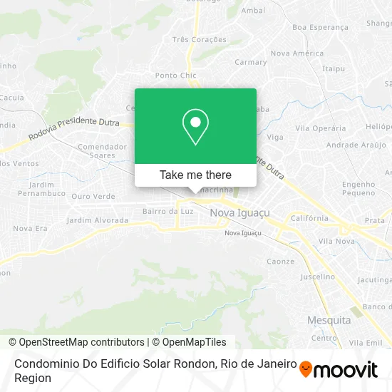 Condominio Do Edificio Solar Rondon map