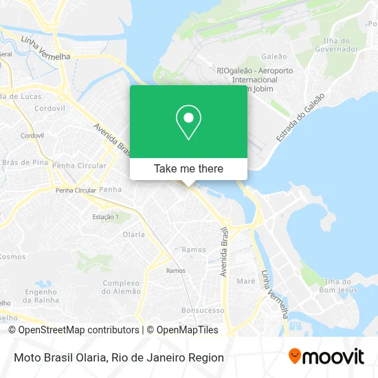 Moto Brasil Olaria map