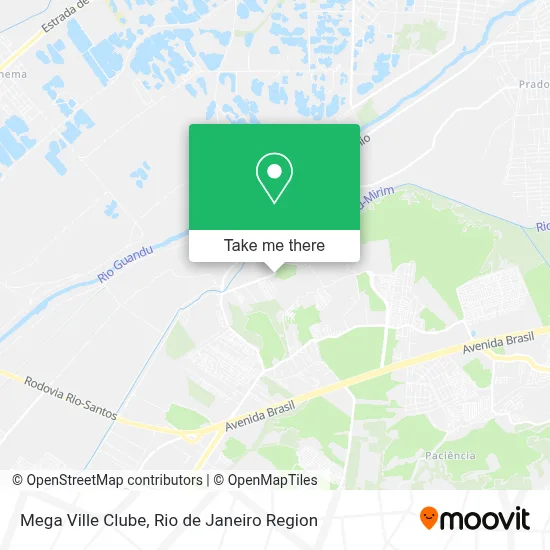 Mega Ville Clube map