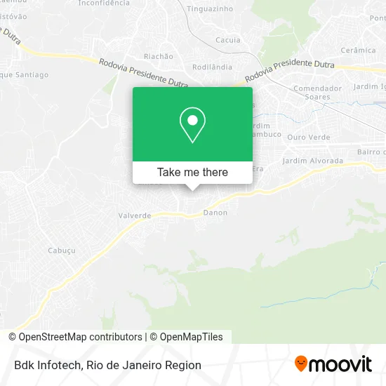 Bdk Infotech map