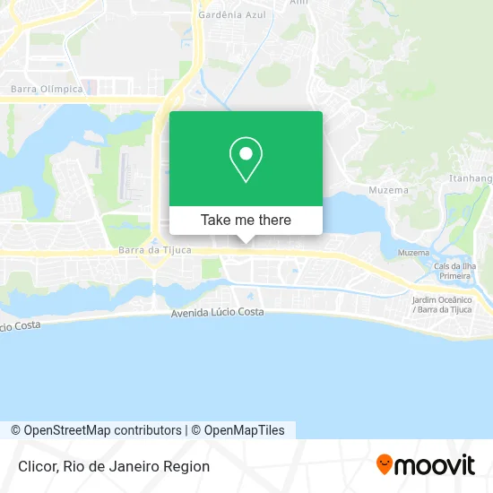 Clicor map