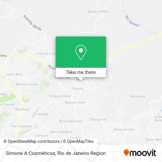 Simone A Cosméticos map